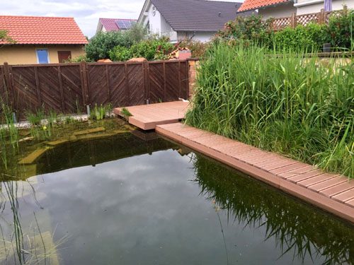 Abdichtung von Schwimmteich und Schwimmbecken