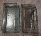 Alte Glasziegel